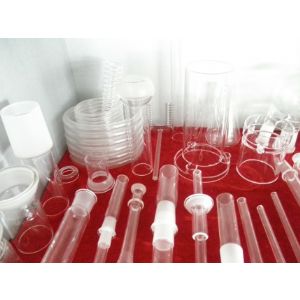 quartz tube deep processing products (cutting, burning mouth, sealing, bending, grinding, abnormity)